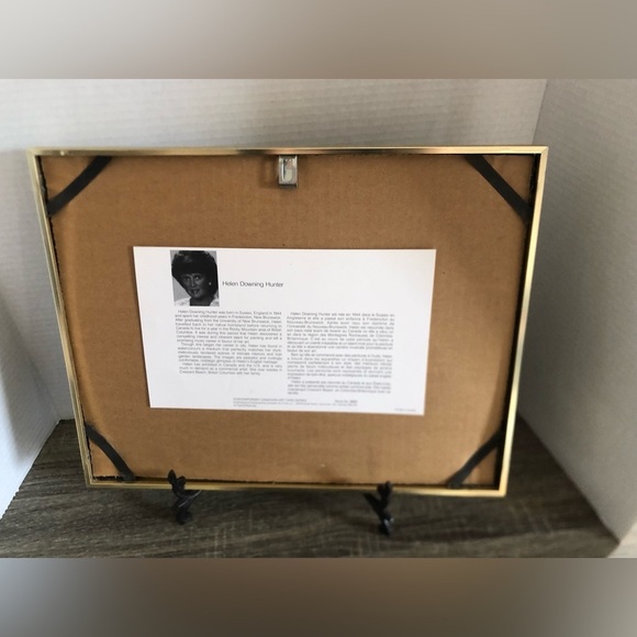 Canadian Artist Helen Downing Hunter Signed and Titled Framed Art - Picture 8 of 15